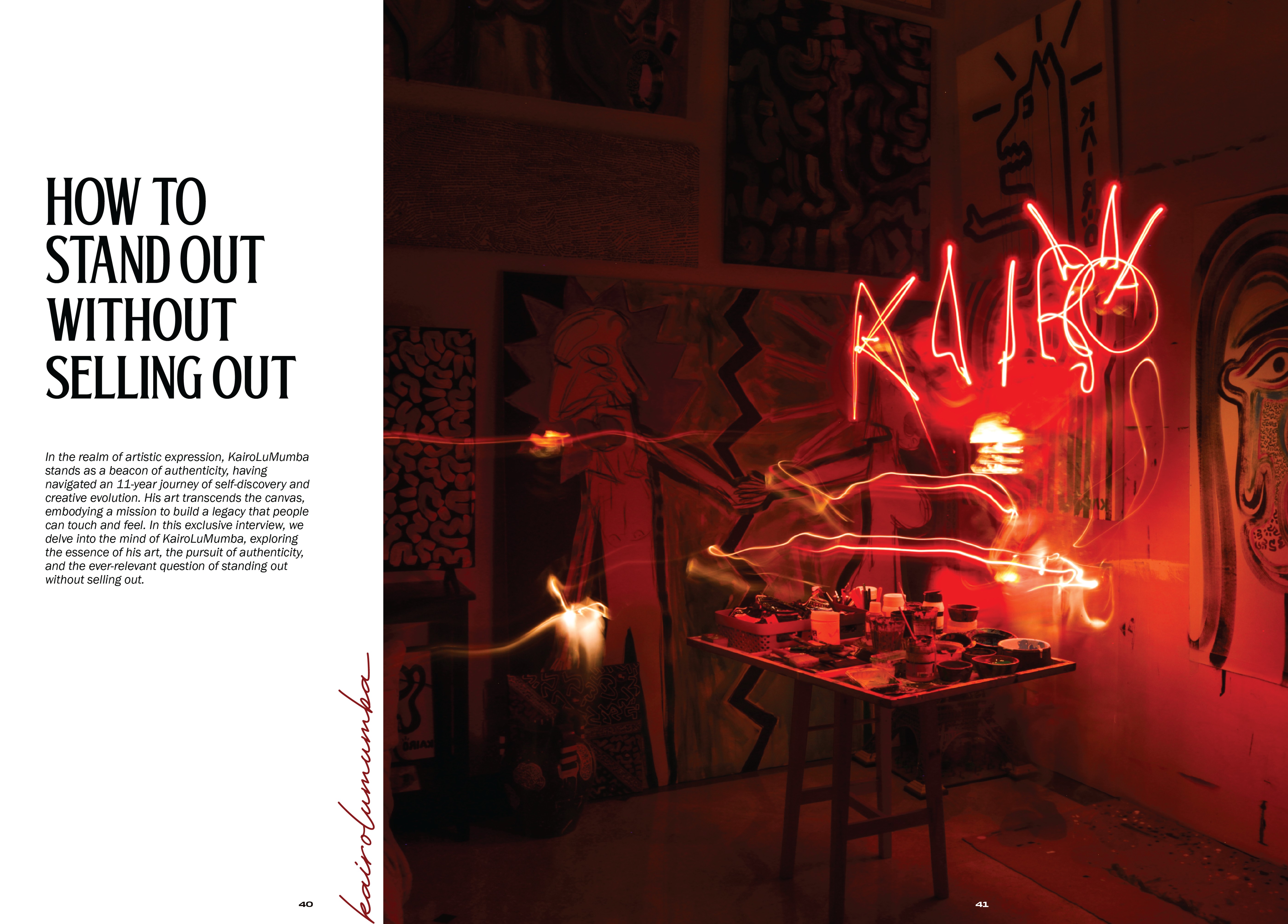 Kairolumumba - Defying Conventions, Standing Tall. A Journey into Artistic Rebellion and Individuality